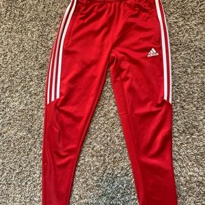 Boys adidas tiro 17 red